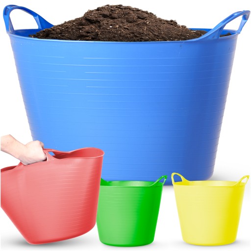 Kosz pojemnik ELASTYCZNY Ø54cm. 55L wiadro KOLORY