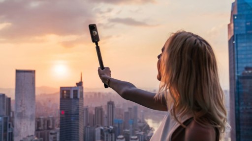 INSTA360 Невидимый держатель для селфи, черный