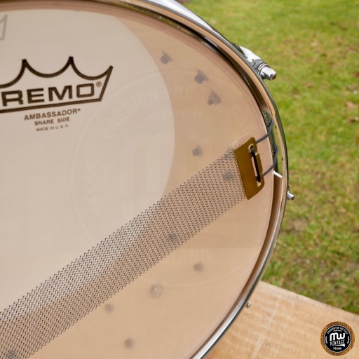 Pork Pie USA Custom 14 x 6 дюймов Малый барабан Satin Blonde