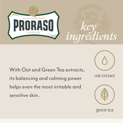 Бритвенный набор Proraso Toccasana | Чувствительная кожа (до бритья + бритье + после бритья)