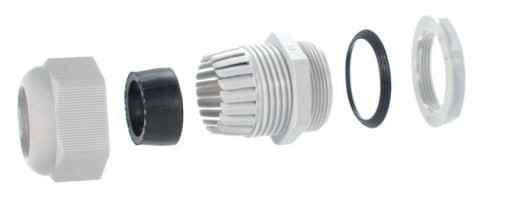 Кабельный ввод PG 29 IP68 серый - 15 шт.
