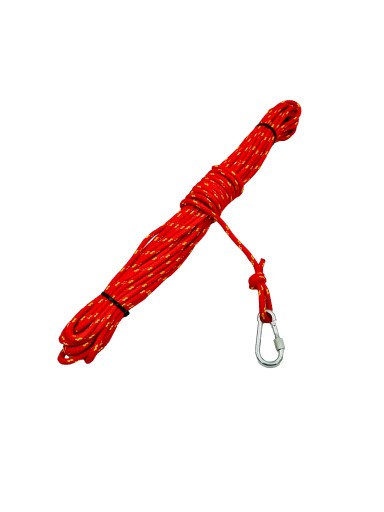 ZESTAW KOMINIARSKI DO CZYSZCZENIA KOMINA 1.9kg 15m SZCZOTKA KULA LINA