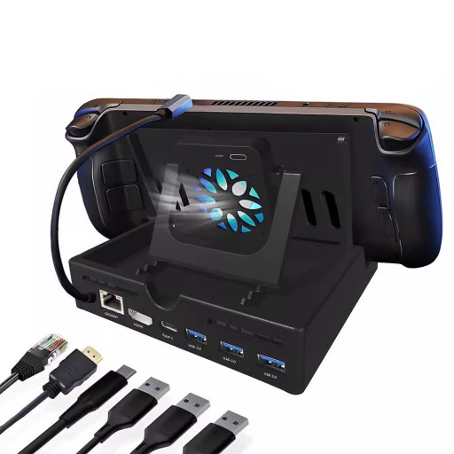 Hub Docking Stocation Stocation USB-C темп