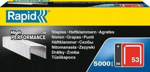 Скобы 53/06 по 5000 штук Rapid