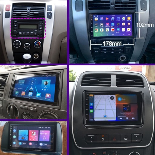 АВТОРАДИО 2 DIN ANDROID 10 1/16 ГБ