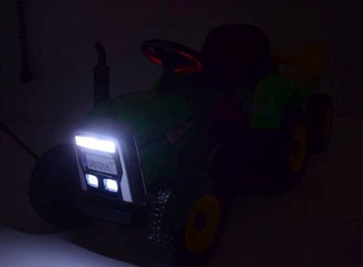 SUPER BLOW TRACTOR — АККУМУЛЯТОРНЫЙ ТРАКТОР С КОВШОМ, МЯГКИМ КОЛЕСАМИ, МЯГКИМ СИДЕНЬЕМ