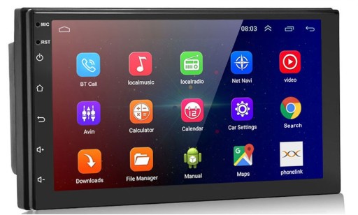 АВТОРАДИО 2 DIN ANDROID 10 1/16 ГБ