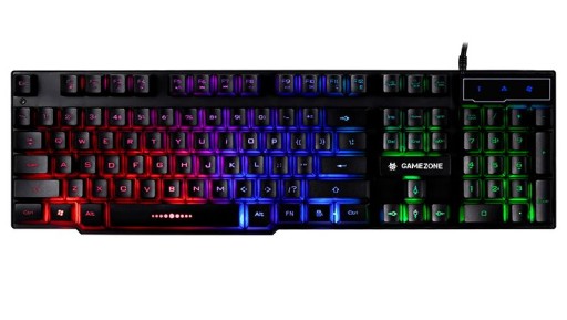 ИГРОВОЙ НАБОР ИГРОВАЯ КЛАВИАТУРА И МЫШЬ RGB