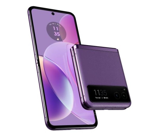 Смартфон Motorola Razr 40 8 ГБ/256 ГБ 5G Виноградный компот