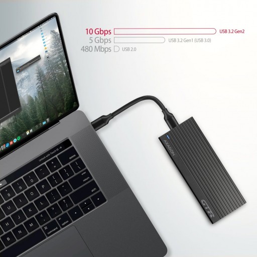 EEM2-GTR Внешний алюминиевый корпус, USB-C 3.2