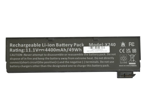 Аккумулятор для ноутбука Better Batteries 48 Вт ч для Lenovo ThinkPad T440 T460 X240