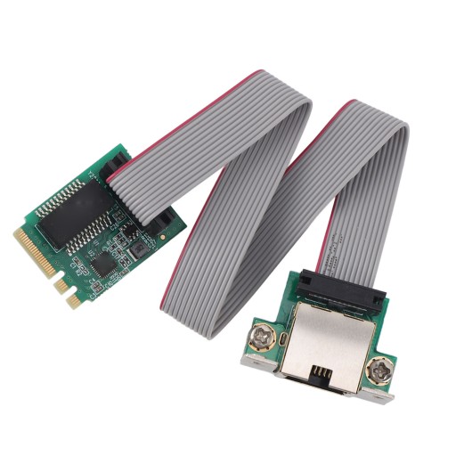 Сетевая карта M.2 2,5G Ethernet 2,5G/1G/100M с одним портом RJ45 W1