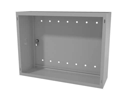 ГАЗОВЫЙ ШКАФ 60x80x25 ЯСЕНЬ С ЗАДНИЦОЙ