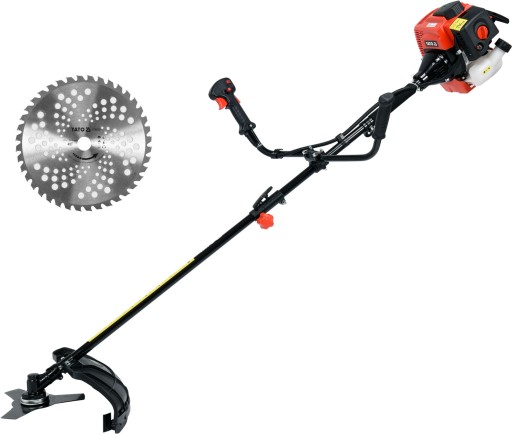 YATO PETROL BUTTER BUTTER 1.8 HP LINE + ЩЕТОЧНЫЙ ДИСК