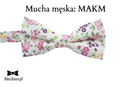 Szelki i mucha męskie WZORY DO WYBORU! PUDROWY RÓŻOWE
