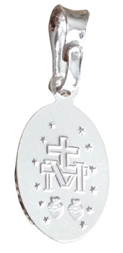 Pancerka Łańcuszek Srebrny 925 Medalik (na PREZENT / KOMUNIA / CHRZEST)