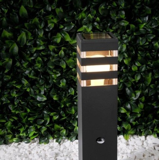 TEKSAS 44 lampa stojąca czujnik ruchu i zmierzchu