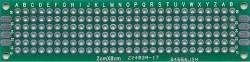 Универсальная плата 20x80 мм, двусторонняя печатная плата PI21Z, идеально подходит для электроники