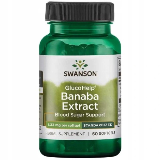 Swanson Banaba Extract 60softgels