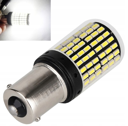 2x P21W 144LED SMD 4014 BA15S CANBUS 1156 РЕВЕРС