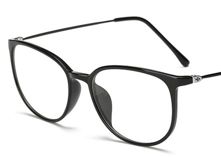 OKULARY KOREKCYJNE plusy czarne +3