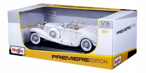 MAISTO Mercedes-Benz 500 K Typ Specialroadster 1936 1/18 36055