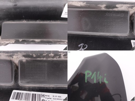 BMW 5 G30 G31 LIFT 20-23 M-PAKIET SPOILER DYFUZOR