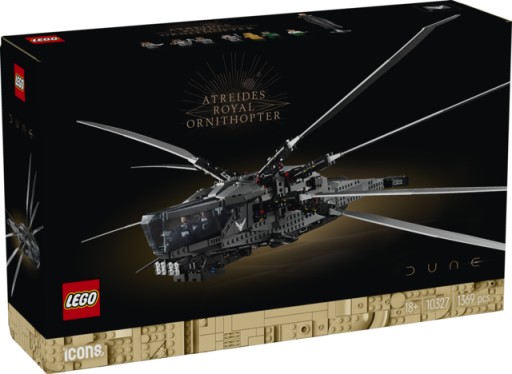 LEGO - ICONS - DIUNA - ATREIDES ROYAL ORNITHOPTER - 10327
