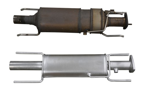 ALFA ROMEO 159 1.9 2.4 JTD DPF FAP ЗАМЕНА ПРОКЛАДКИ ГЛУШИТЕЛЯ