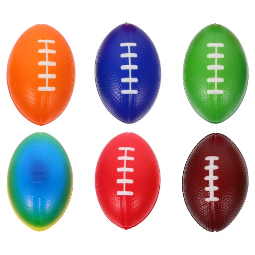 PIŁKI DO RUGBY MINI MODEL MAŁE PIŁKI DO RUGBY PIŁKA NOŻNA SPORT DEKORACJE 6 SZT