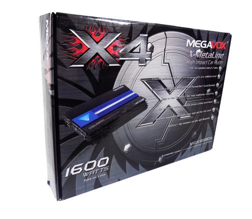 МОЩНЫЙ АВТОМОБИЛЬНЫЙ УСИЛИТЕЛЬ MEGAVOX 1600 ВАТТ
