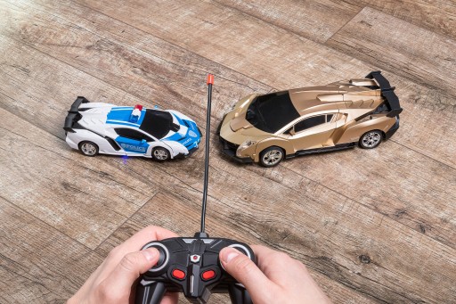 АВТОМОБИЛЬНЫЙ РОБОТ 2в1 RC АВТОМОБИЛЬНЫЙ РОБОТ ПОЛИЦИЯ