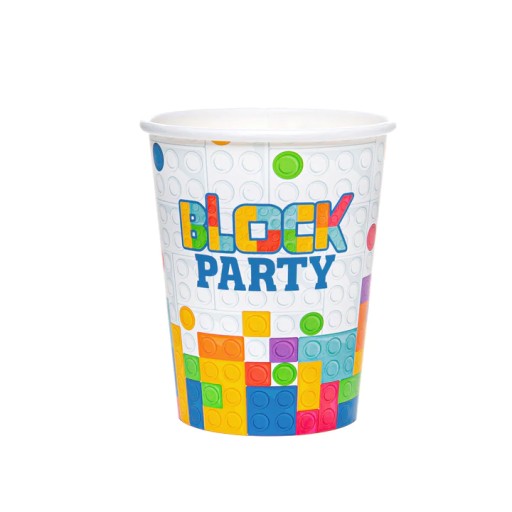 Бумажные стаканчики Lego Bricks 220мл 6 шт