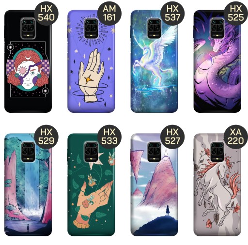 ЧЕХОЛ ДЛЯ XIAOMI REDMI Note 9 PRO FANTASY MAGIC PATTERNS FAIRY CASE