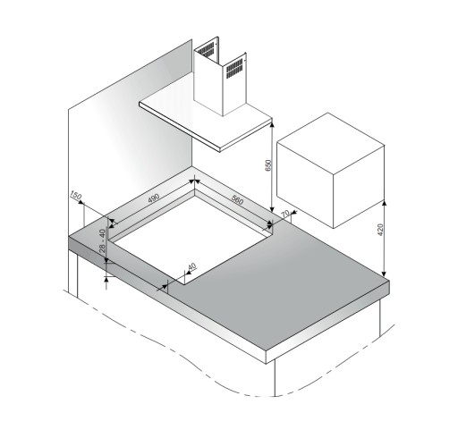 Zestaw AMICA ED37214B + AMMB20E2SGB + PGCD6121ApFB