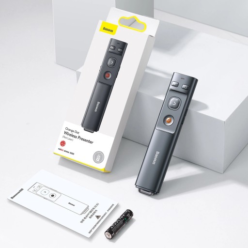 Baseus Orange Laser Indicator с автоматической транскрипцией голоса, D