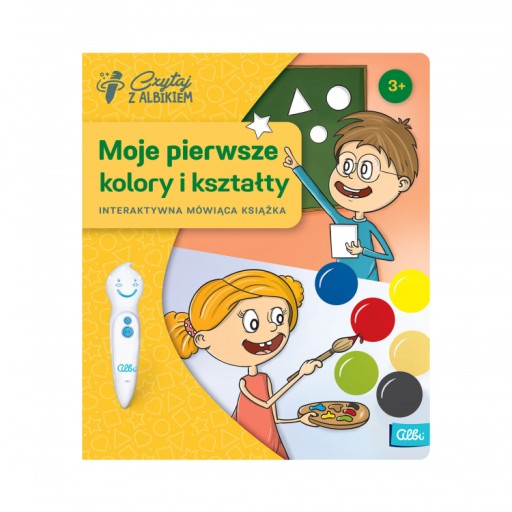 Мои первые цвета и формы - интерактивная говорящая книга Альби