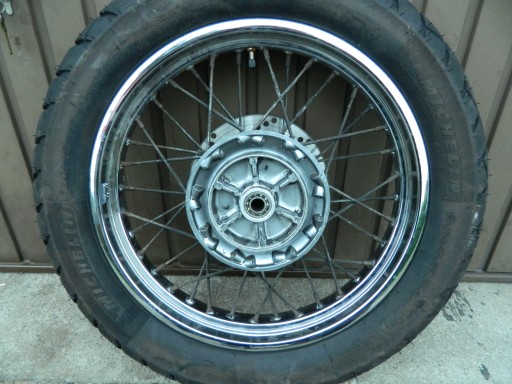 KAWASAKI KLR 650 C КОЛЕСО ДИСК ШИНА Michelin ЗАДНЯЯ