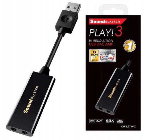 ТВОРЧЕСКАЯ звуковая карта Sound Blaster! 3