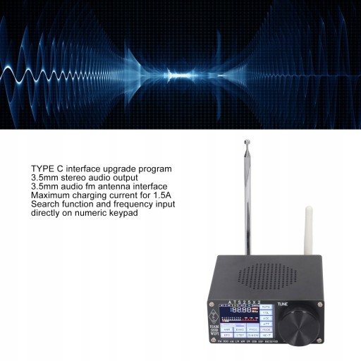 ПОРТАТИВНЫЙ МНОГОМОДОВОЙ ПРИЕМНИК ATS25X2 DSP 2,4