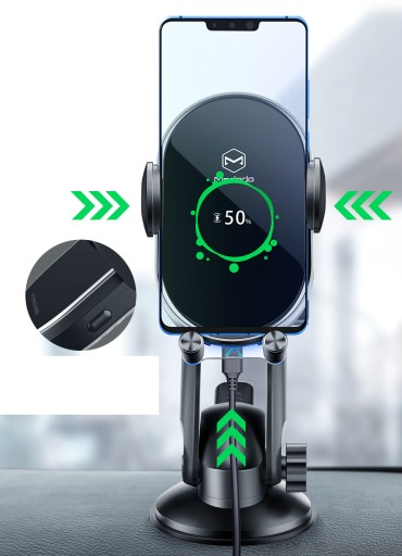 Индукционное зарядное устройство для держателя телефона 15W QC3.0
