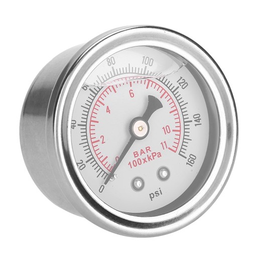 МАНОМЕТР ДАВЛЕНИЯ ТОПЛИВА 0–160 PSI