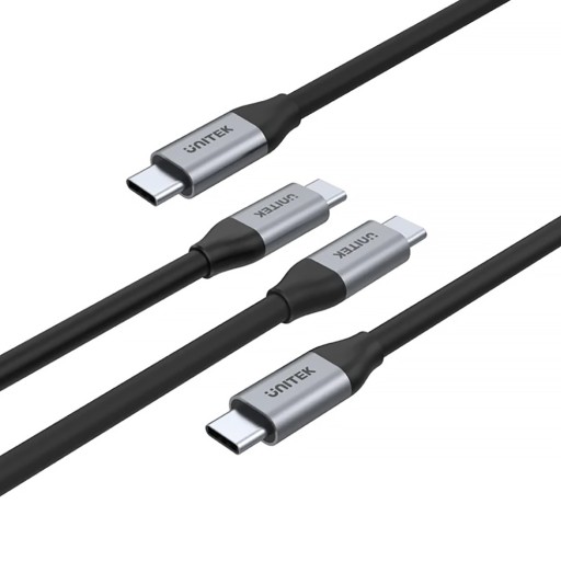 Кабель USB-C — USB-C 10 Гбит/с, 4K, 60 Гц, 20 В/5 А, 100 Вт