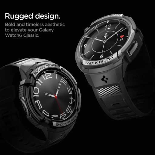SPIGEN RUGGED ARMOR «PRO» GALAXY WATCH 6 CLASSIC (