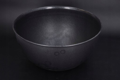 ЧАША ПЛАСТИКОВАЯ черная с крышкой, универсальная кухонная, 6л, прочная