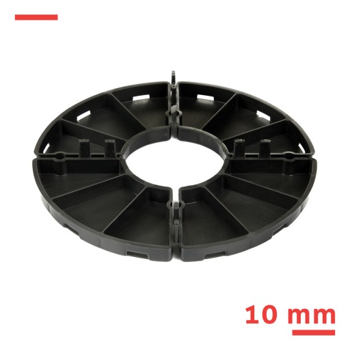 Podkładka gumowa 1.5 mm pod płyty tarasowe O145 mm