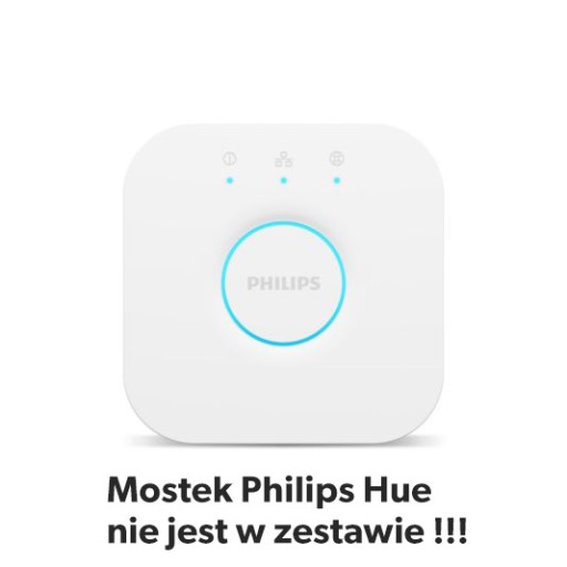 4 встраиваемых светильника со светодиодными источниками Philips Hue White и Color Ambiance