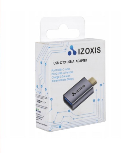 Adapter OTG USB 3.0 USB-C USB Typ-C Przejściówka