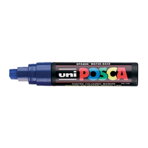 Маркер UNI POSCA PC-17K синий