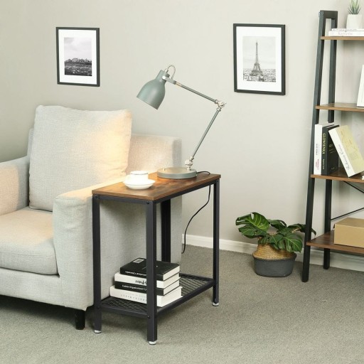 STOLIK KONSOLA LOFT RUSTYKALNA VINTAGE